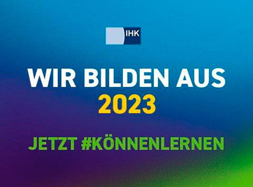 Als zertifizierter IHK-Ausbildungsbetrieb heißen wir regelmäßig Azubis in unserem Betrieb willkommen.